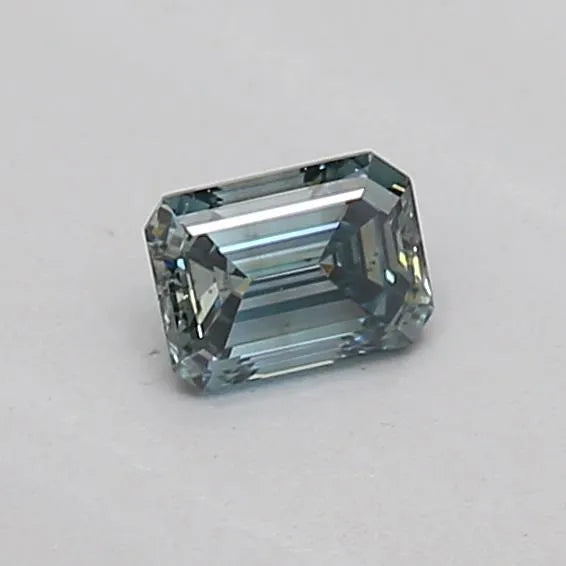 0.14ct Emerald Lab Grown Diamond (Colour Fancy Deep Green, Clarity SI1, IGI Certified)