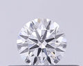 0.20ct Round Lab Grown Diamond (Colour E, Clarity VS2, Cut VG, IGI Certified)