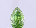 0.23ct Cushion modified Lab Grown Diamond (Colour Fancy Vivid Green, Clarity VS1, IGI Certified)