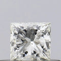 0.29ct Princess Natural Diamond (Colour L, Clarity SI1, GIA Certified)