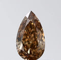 0.30ct Pear Natural Diamond (Colour Brown, Clarity SI1, Cut VG, IGI Certified)