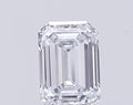 0.41ct Emerald Lab Grown Diamond (Colour G, Clarity VVS2, IGI Certified)