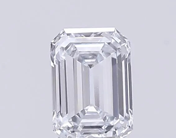 0.41ct Emerald Lab Grown Diamond (Colour G, Clarity VVS2, IGI Certified)