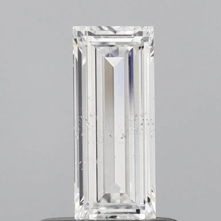 0.50ct Baguette Natural Diamond (Colour E, Clarity SI1, Cut VG, IGI Certified)
