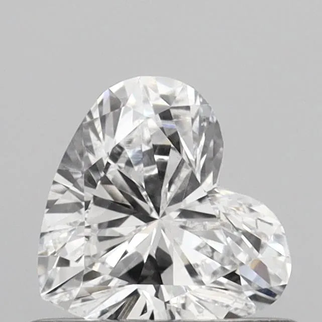 0.51ct Heart Lab Grown Diamond (Colour D, Clarity VS1, IGI Certified)