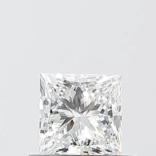 0.51ct Princess Lab Grown Diamond (Colour E, Clarity VS2, IGI Certified)