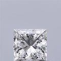 0.51ct Princess Natural Diamond (Colour F, Clarity VS1, Cut EX, IGI Certified)