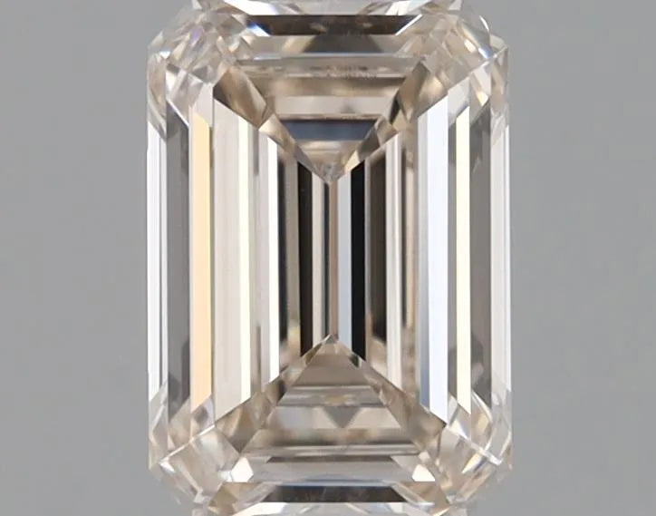 0.52ct Emerald Natural Diamond (Colour L, Clarity IF, GIA Certified)