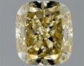 0.58ct Cushion brilliant Natural Diamond (Colour Fancy Brownish Yellow, Clarity VS1, GIA Certified)