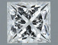 0.58ct Princess Natural Diamond (Colour F, Clarity SI2, GIA Certified)