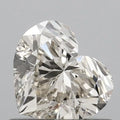 0.70ct Heart Natural Diamond (Colour K, Clarity VS2, Cut VG, IGI Certified)