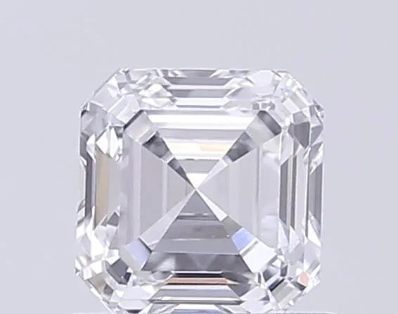 0.72ct Asscher Lab Grown Diamond (Colour D, Clarity VS2, IGI Certified)
