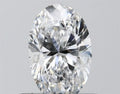 0.79ct Oval Lab Grown Diamond (Colour D, Clarity VVS2, IGI Certified)
