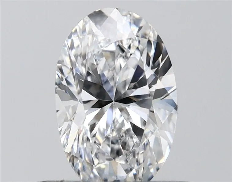 0.79ct Oval Lab Grown Diamond (Colour D, Clarity VVS2, IGI Certified)