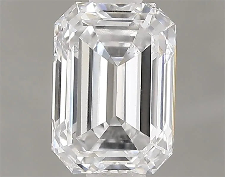 0.90ct Emerald Lab Grown Diamond (Colour D, Clarity SI1, IGI Certified)