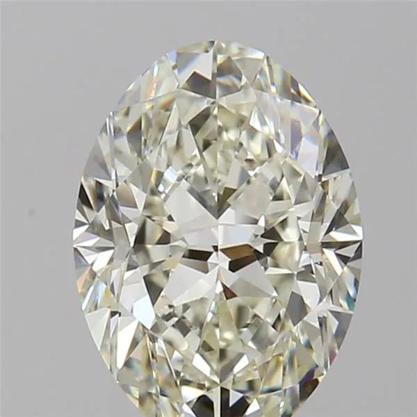 0.91ct Oval Natural Diamond (Colour K, Clarity VVS1, GIA Certified)