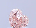 0.95ct Heart Lab Grown Diamond (Colour Fancy Intense Brownish Pink, Clarity VS2, IGI Certified)