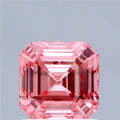 1.00ct Asscher Lab Grown Diamond (Colour Fancy Vivid Pink, Clarity SI2, IGI Certified)