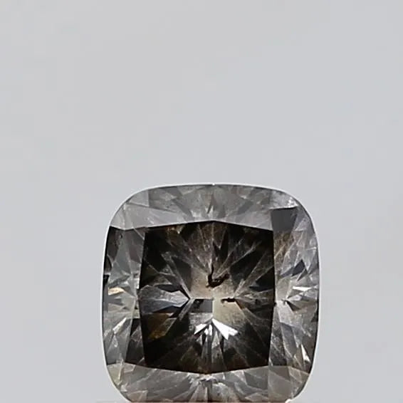 1.00ct Cushion modified Lab Grown Diamond (Colour Fancy Gray, Clarity SI2, IGI Certified)