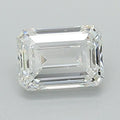 1.00ct Emerald Lab Grown Diamond (Colour F, Clarity SI1, IGI Certified)
