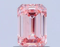 1.00ct Emerald Lab Grown Diamond (Colour Fancy Intense Pink, Clarity VS2, IGI Certified)