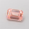 1.00ct Emerald Lab Grown Diamond (Colour Fancy Intense Pink, Clarity VS2, IGI Certified)