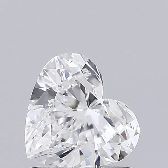 1.00ct Heart Lab Grown Diamond (Colour D, Clarity VS2, IGI Certified)