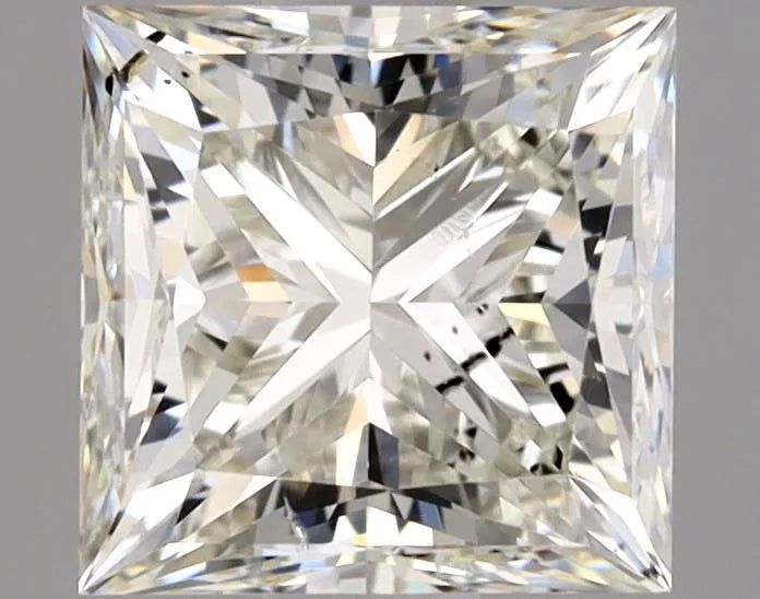 1.01ct Princess Natural Diamond (Colour L, Clarity SI2, GIA Certified)