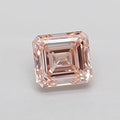 1.02ct Emerald Lab Grown Diamond (Colour Fancy Light Brownish Pink, Clarity VS2, IGI Certified)