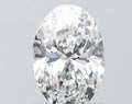 1.02ct Oval Lab Grown Diamond (Colour D, Clarity VVS1, IGI Certified)