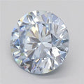 1.02ct Round Lab Grown Diamond (Colour Fancy Intense Blue, Clarity IF, Cut ID, IGI Certified)