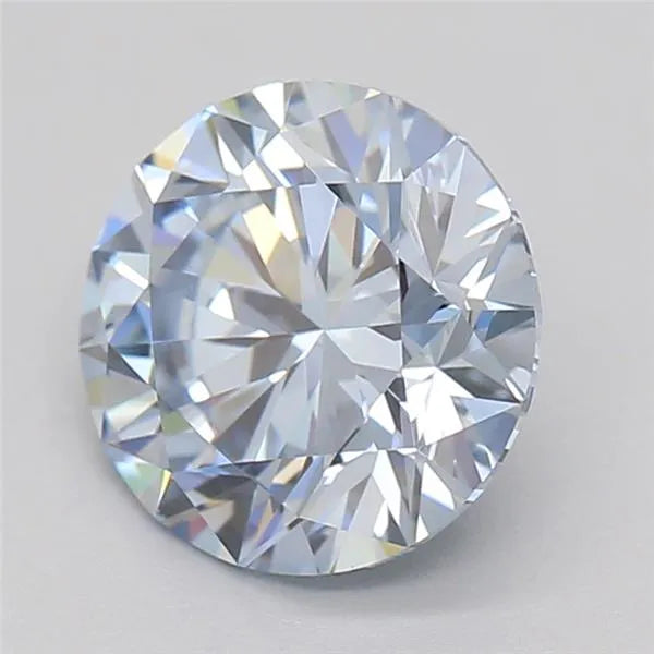 1.02ct Round Lab Grown Diamond (Colour Fancy Intense Blue, Clarity IF, Cut ID, IGI Certified)