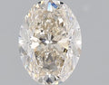 1.03ct Oval Natural Diamond (Colour K, Clarity VVS1, GIA Certified)