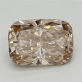 1.04ct Cushion brilliant Lab Grown Diamond (Colour Fancy Brown, Clarity VVS2, IGI Certified)