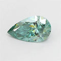 1.04ct Pear Lab Grown Diamond (Colour Fancy Vivid Green, Clarity VS2, IGI Certified)