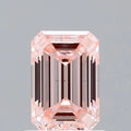 1.05ct Emerald Lab Grown Diamond (Colour Fancy Intense Pink, Clarity VS2, IGI Certified)