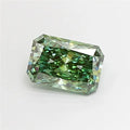1.05ct Radiant Lab Grown Diamond (Colour Fancy Vivid Green, Clarity VS1, IGI Certified)