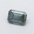 1.06ct Emerald Lab Grown Diamond (Colour Fancy Deep Blue, Clarity VS1, IGI Certified)