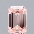 1.06ct Emerald Lab Grown Diamond (Colour Fancy Intense Pink, Clarity VS1, IGI Certified)