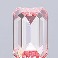 1.07ct Emerald Lab Grown Diamond (Colour Fancy Vivid Pink, Clarity VS1, IGI Certified)