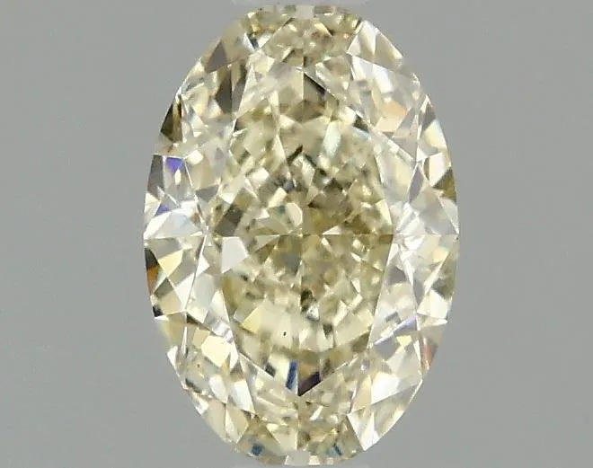 1.10ct Oval Lab Grown Diamond (Colour Fancy Light Yellow, Clarity VS1, IGI Certified)