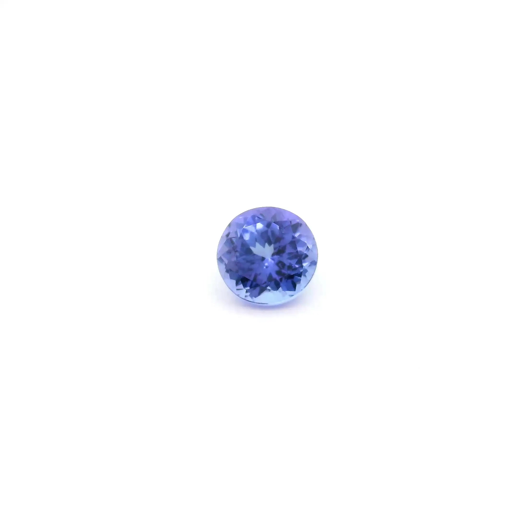 1.14ct Round Natural Tanzanite (Colour Blue, Clarity Eye Clean, Cut Faceted)