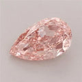 1.16ct Pear Lab Grown Diamond (Colour Fancy Vivid Pink, Clarity VS2, IGI Certified)