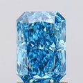1.16ct Radiant Lab Grown Diamond (Colour Fancy Vivid Blue, Clarity VVS2, IGI Certified)