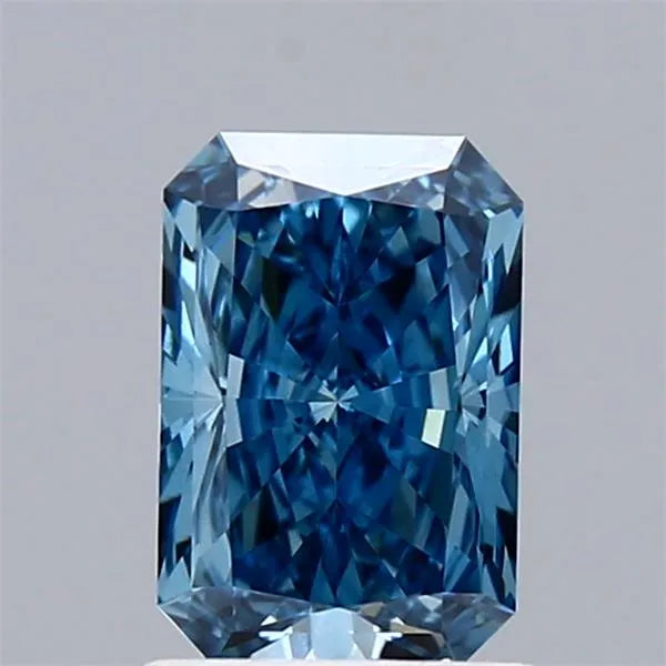 1.17ct Radiant Lab Grown Diamond (Colour Fancy Vivid Blue, Clarity VS1, IGI Certified)