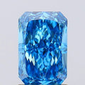 1.19ct Radiant Lab Grown Diamond (Colour Fancy Vivid Blue, Clarity VS2, IGI Certified)