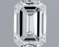 1.29ct Emerald Lab Grown Diamond (Colour E, Clarity VVS1, IGI Certified)