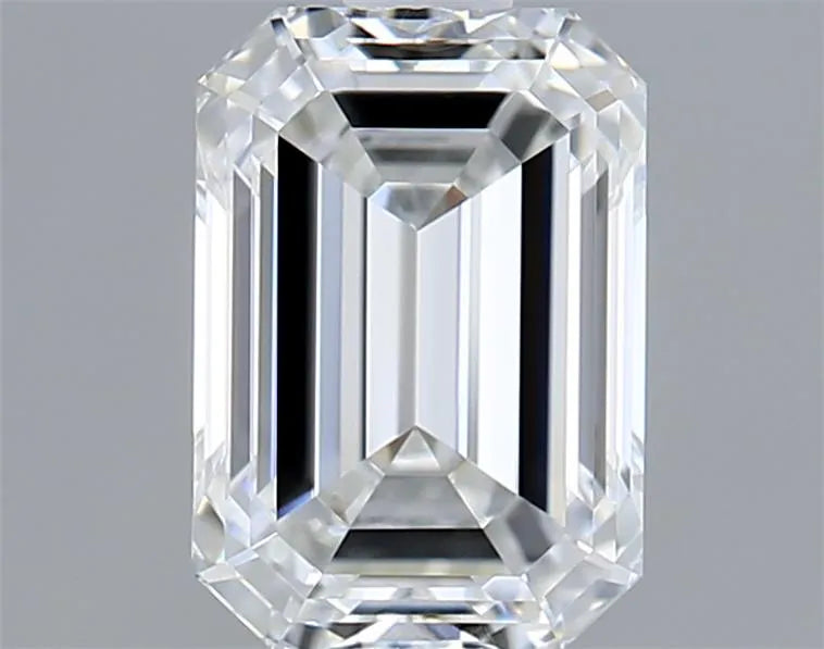 1.29ct Emerald Lab Grown Diamond (Colour E, Clarity VVS1, IGI Certified)