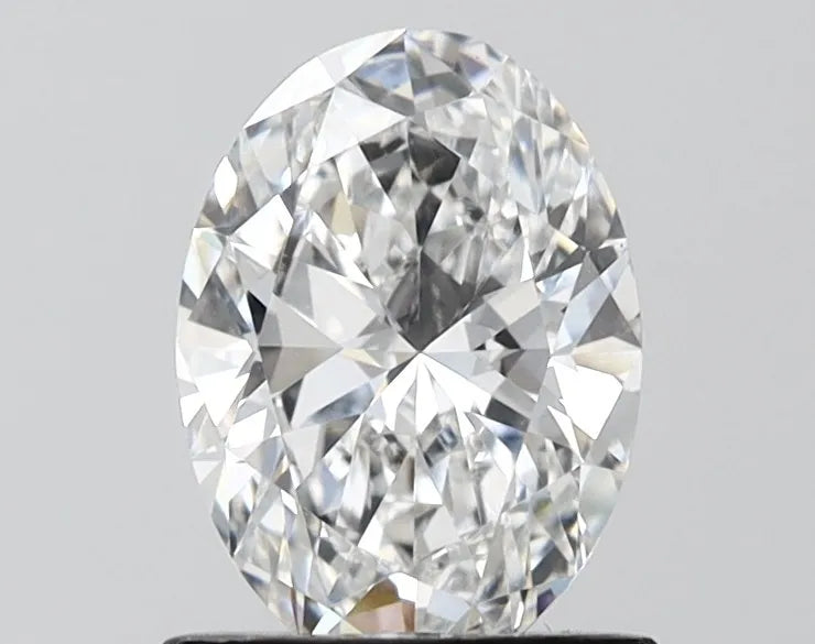 1.29ct Oval Lab Grown Diamond (Colour E, Clarity VVS2, IGI Certified)
