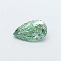 1.31ct Pear Lab Grown Diamond (Colour Fancy Vivid Green, Clarity VS1, IGI Certified)